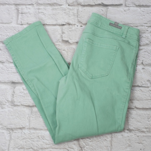 LC Lauren Conrad Denim - Lauren Conrad Women's  Mint Green Skinny Jeans